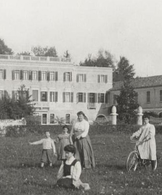 View of Villa Friedenberg from Via Risorgimento